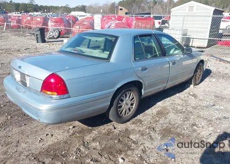 2003 Ford Crown Victoria Lx z USA, uszkodzony, nr VIN 2FAFP74W13X145024